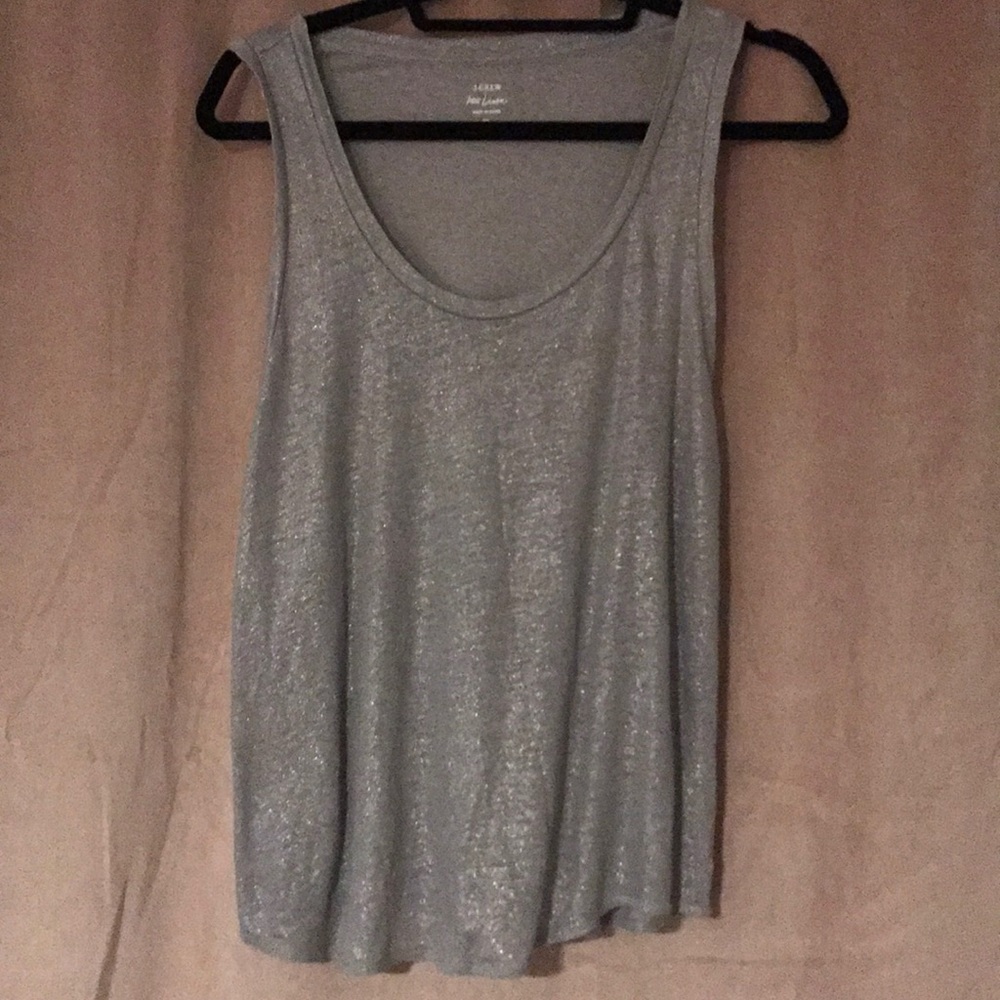 J Crew Sparkle tank